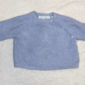 Zara star print knit sweater